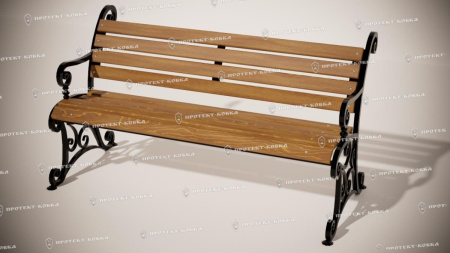 Скамейка "Винтаж" 1,5м