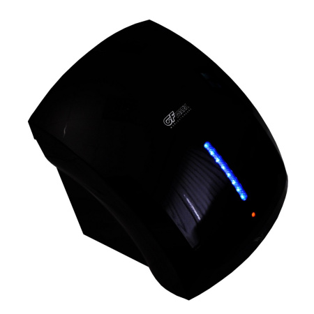 Электросушитель для рук GFmark 6902 1,8кВт черный с подсветкой неон