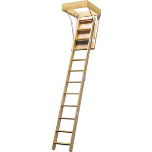 ЛЕСЕНКА Чердачная лестница 600*875 L-2800 мм (ЧЛ-11) не утеплен. крышка