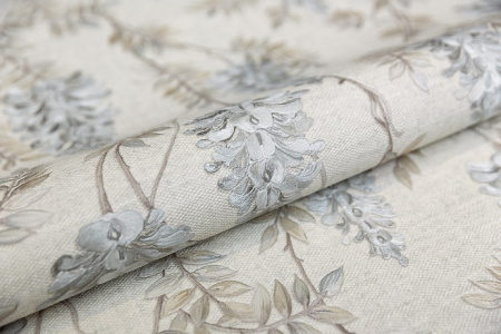 КМ5802 Обои KERAMA MARAZZI  виниловые Эдем, мотив, серый. 1,06х10м (снято)***