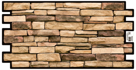 Панели стеновые 982х498х3мм Грейс Сланец Натуральный (10шт/уп)