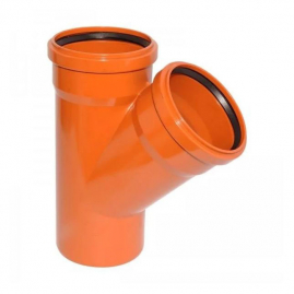 Тройник канализ. РР D-110/110 (45) наружн.ТЕВО