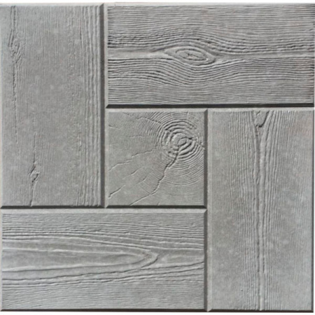 Плитка цем.-песч. Калифорния Дерево 300*300*30 серая (11шт/м2)