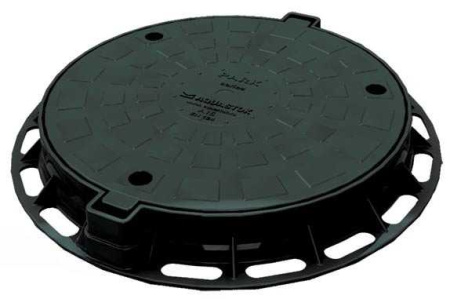 5801  Люк пластиковый черный 