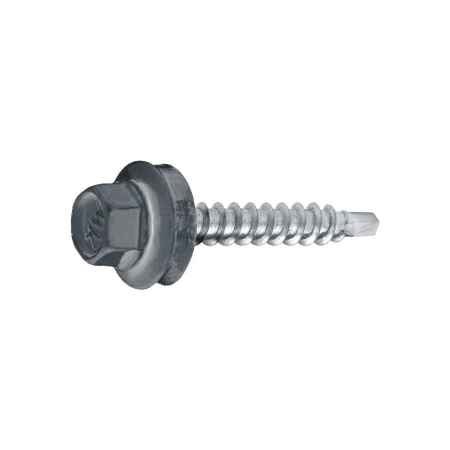 Саморез кровельный  ZP  RAL7016 5.5*19 Daxmer