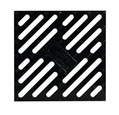 05281 Решетка для дождепримн. 280*280 алюминевая (до 1,5 т.)