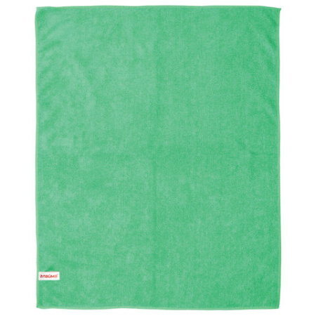 Тряпка для мытья пола Лайма из микрофибры СУПЕР ПЛОТНАЯ 50х60см зеленая 601251 (6)