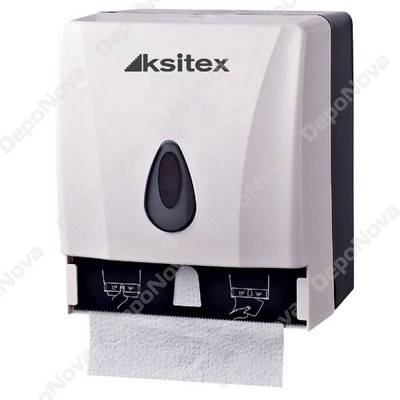 Диспенсер д/бум.полотенец Ksitex ТН-8218А листовых и в рулонах