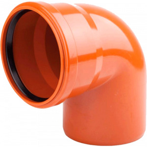 Отвод канализ. РР D 200 (90) наружн.
