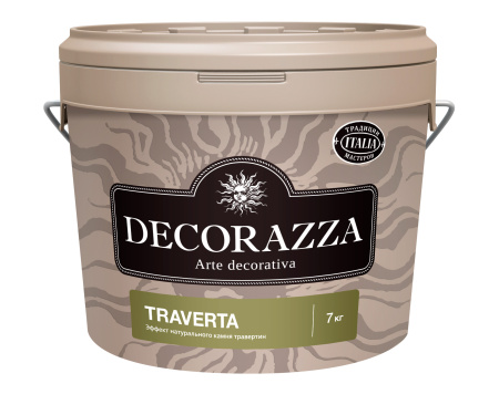 Decorazza Фактурное покрытиеTraverta TT001, 7кг