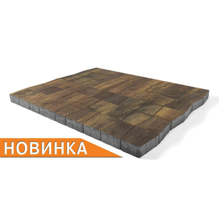 Плитка Старый город Веймар (128/93,145/110,163/128=160*60мм) Мальва кол.микс 13,18/1под/1815кг Braer