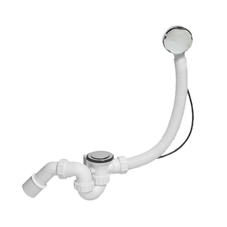 MRB2C-PB Трап д/ванны 1 1/2х.40/50 автоперелив поворот.головка пласт