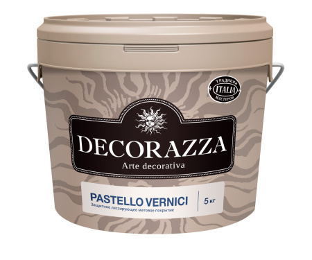 Decorazza Финишное покрытие Pastello Vernici PV 001, 5кг (З)