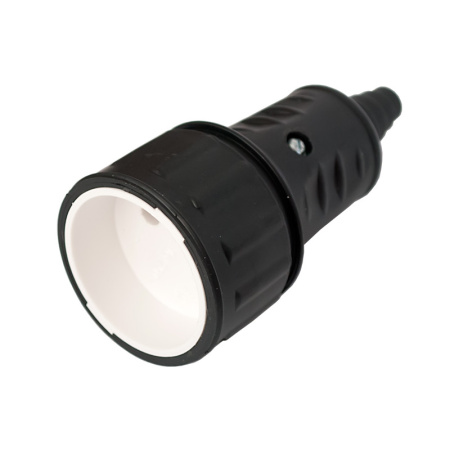 Штепсель каучук без з/к 16А,  IP20 Р16-386 (48)