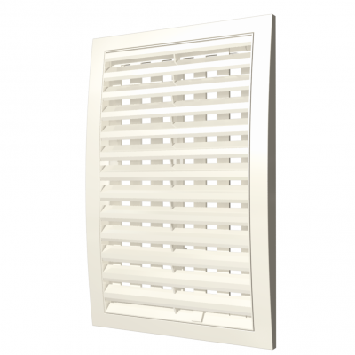 Решетка вент. 2020РPПH  ivory регулируемая пластик (наруж)  40