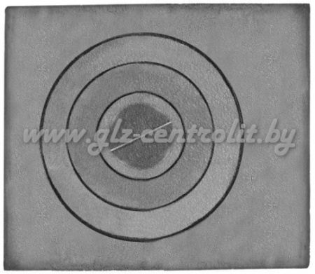 Плитка однокомфорочная Центролит П1-2 9069-7390/00,00,00 410*340