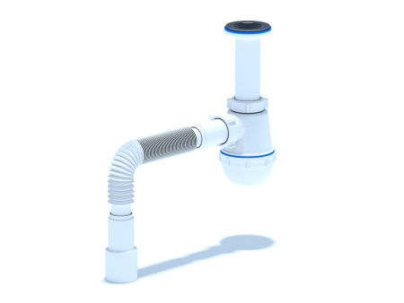 A0515 Сифон д/умыв. 1 1/2х40 с г/т 40х40/50 L=71см (25)