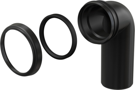 AlcaPlast M908 Колено стока, комплект DN90/90