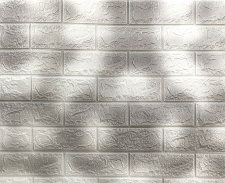 Панель вспененный ПЭТ "Дымчатый кирпич" 700*770 мм Грейс***