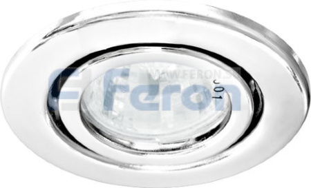 FERON DL 11/DL3202 MR16 50W G5.3 белый поворот.  15114