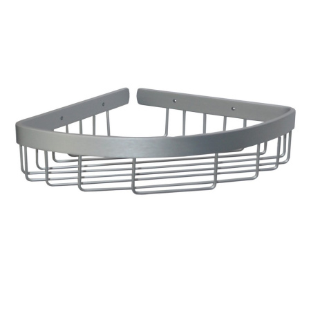 Полочка 75063 САНАКС 20см одинарная угловая овальная, матовая