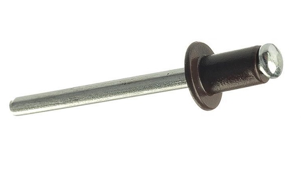 Заклепка вытяжная 4,8*12 (8017) темно-коричн.