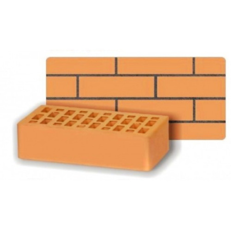 Кирпич 1НФ Персиковый 250*120*65  М175_F75 (480 шт/под)(Воротынский КЗ)