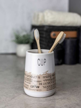 TESTI Стакан д/зубных щеток W-CE2367AA-TB