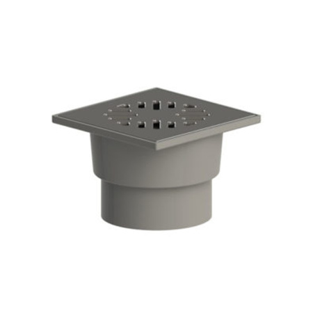 Трап вертик. спуск 110 мет. решетка 150х150 ТАТПОЛИМЕР