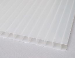 Поликарбонат 12000х2100х10 молочный (опал) Sotalux Юг-ойл- пласт