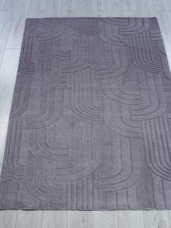 Ковер для ванной комнаты AURA SOFT PX3004 0.6*1.0 GRAY