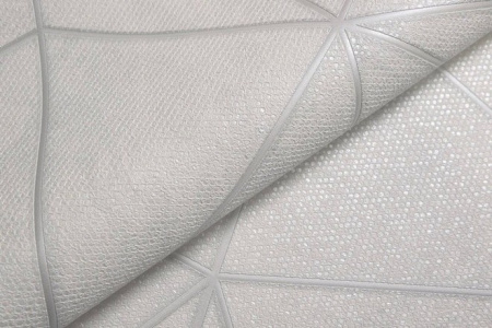 КМ5601 Обои KERAMA MARAZZI  виниловые Кутюр, мотив, серый свелый. 1,06х10м (4)