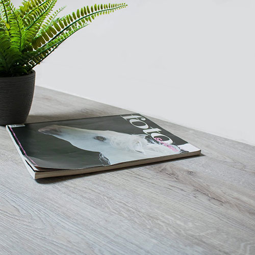 Каменно-полимер. плитка SPC RESPECT 43кл/4V 4210 Дуб Светлый 1220х184х5мм (2,2448 м2) с подложкой