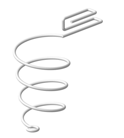 Держатель для фена ПП Белый муар П0001286