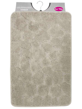 Коврик д/ванны 50х80 HJ-C 1119  Милена коричневый/5820