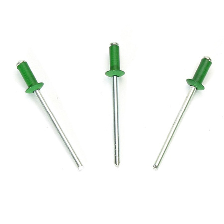 Заклепка вытяжная 4,0*10 (6002) св-зеленый (1000)