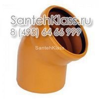 Отвод канализ. РР D 110 (67) наружн.