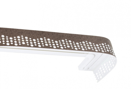 Бленда д/карниза ПВХ 70мм ЛЕ-ГРАНД Паон тауп (30м/рул) (распродажа)***