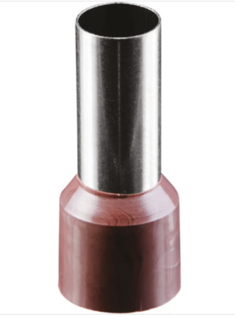 Наконечник кабельный НШвИ 25-16 коричневый (100шт)