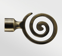 Наконечник (d 16) ДДА DIY Солнышко Хром глянец (2 шт/уп)