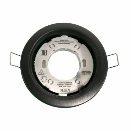 Светильник LEEK LE M 223-14 мат.черный 106*90*38  GX53  LE 060901-0105