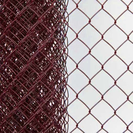 Сетка рабица ПВХ 55*55*2,2 (1,5*10м) коричневая