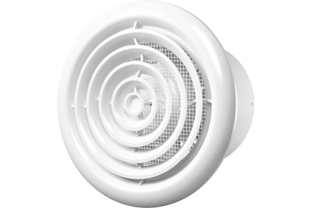 Вентилятор потолочный D125 Flow 5BB осевой с реш.(шар/подш)   ЭраВент