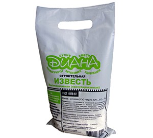 Известь-гранулированная 2кг. (15) цв. упак.(не гашеная) 