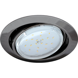 Ecola GX53-FT9073 св-к  поворотный Черный 40x120 FB5390ECB 