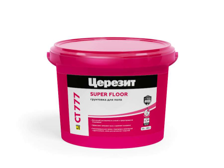 СТ 777/10 ЦЕРЕЗИТ Грунтовка  Супер пол 10л (10кг)