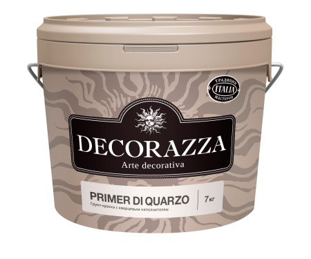 Decorazza Грунт укрывающий кварцевый Primer di Quarzo 7кг 