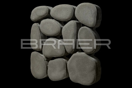 Плитка Грин Галет серый Решетка (500*500*80) 10м2/1под/1506кг Braer