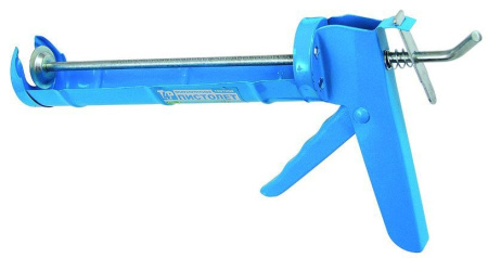 1901004 Пистолет для герметика полукорпусной с зубчат штоком