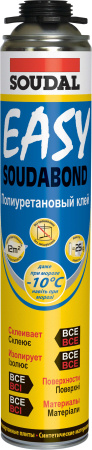 Клей-пена SOUDAL Soudabond EASY GUN 750мл ЗИМА (12)